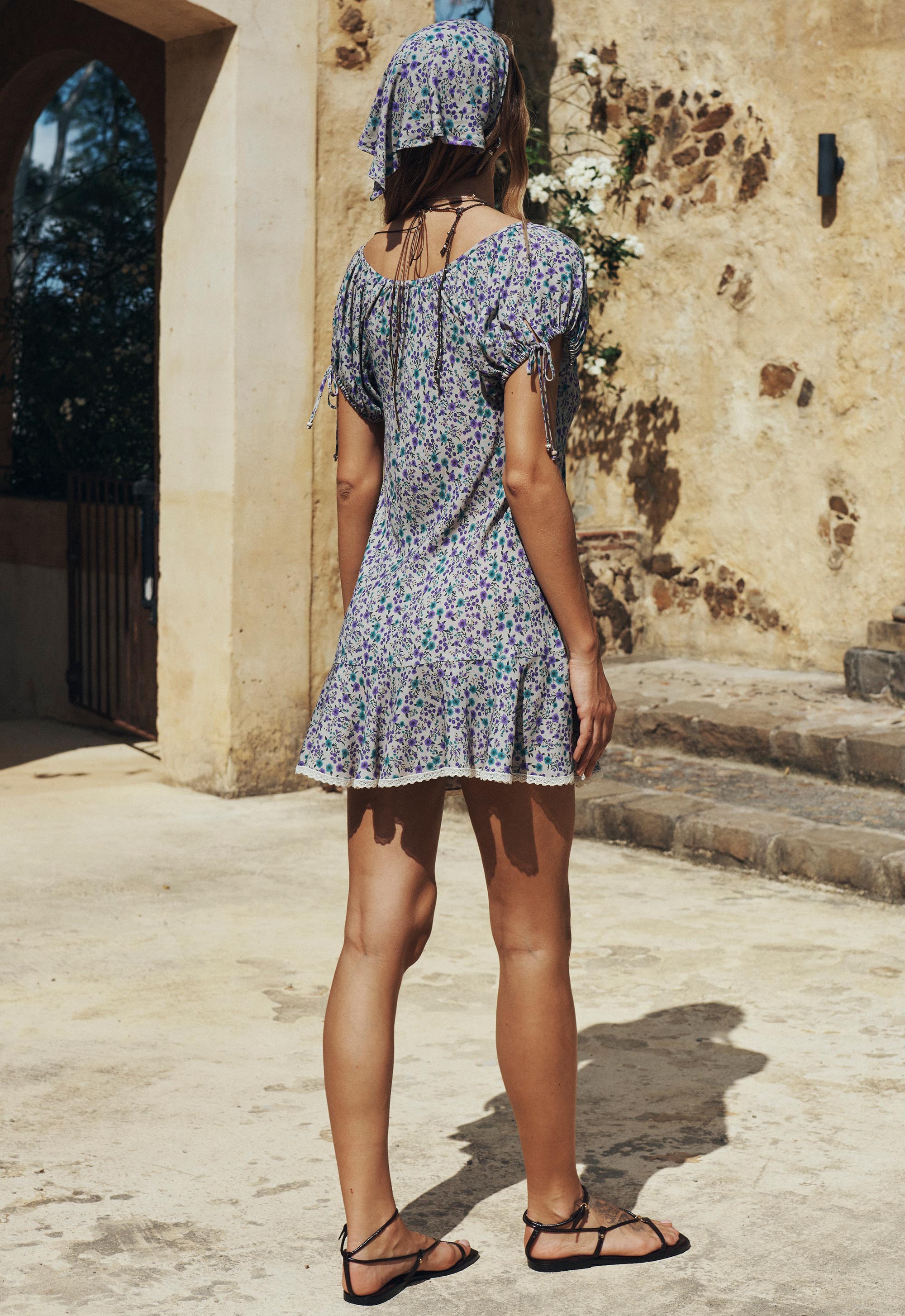 Mimi Rose Mini Dress // Violet Fields