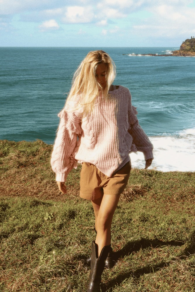 Nomadic Knit Jumper // Dusty Rose