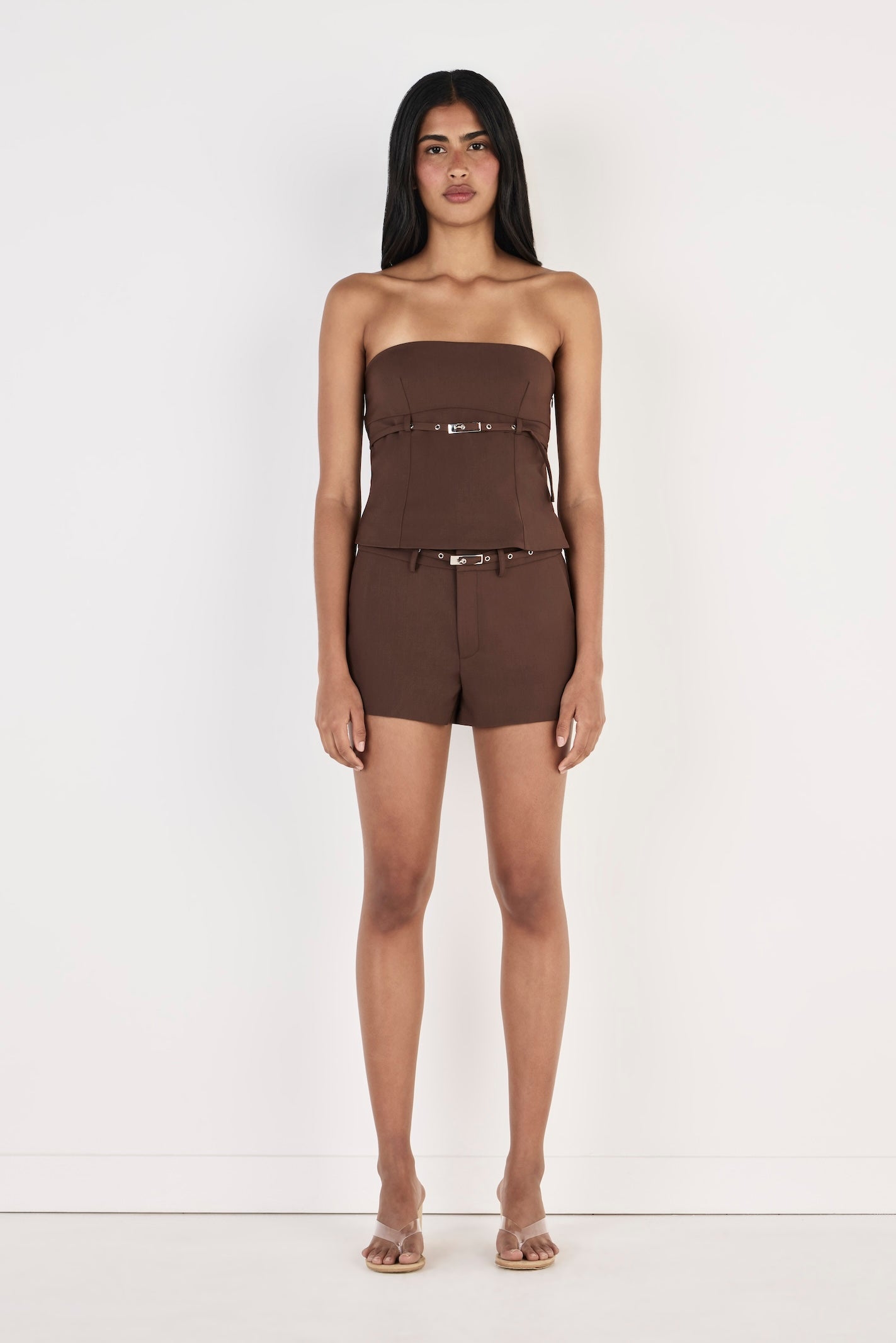 Phoebe Shorts // Chocolate