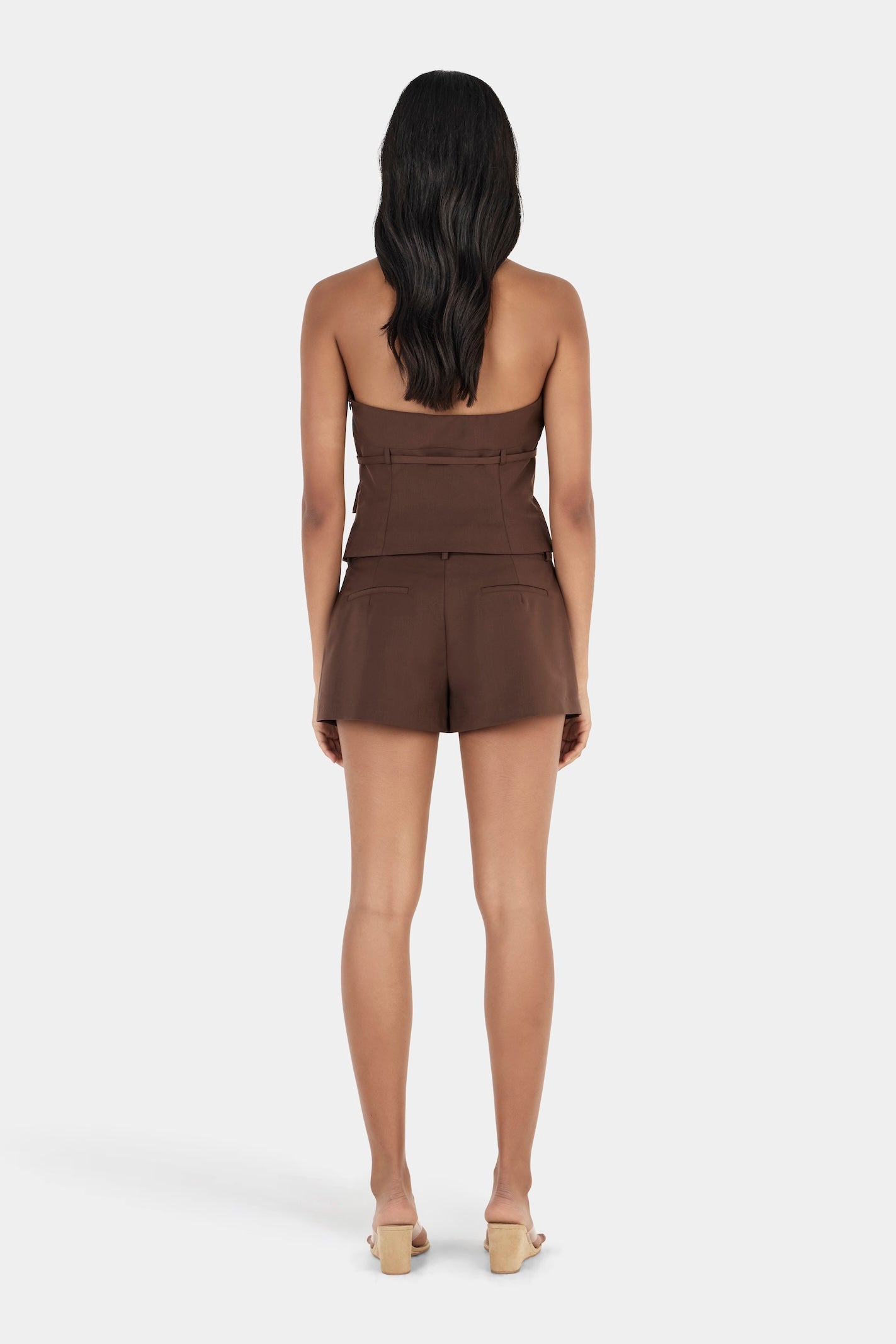 Phoebe Shorts // Chocolate