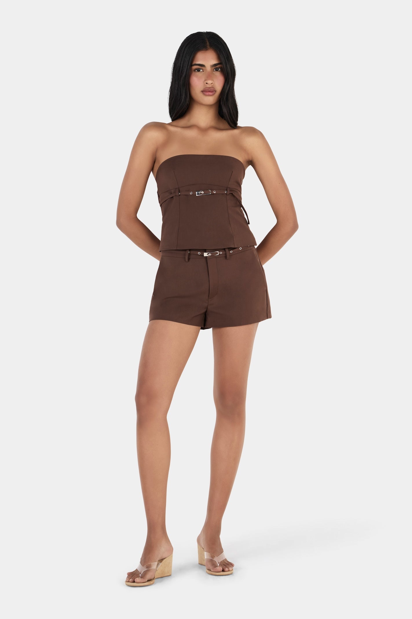 Katie Corset Top // Chocolate