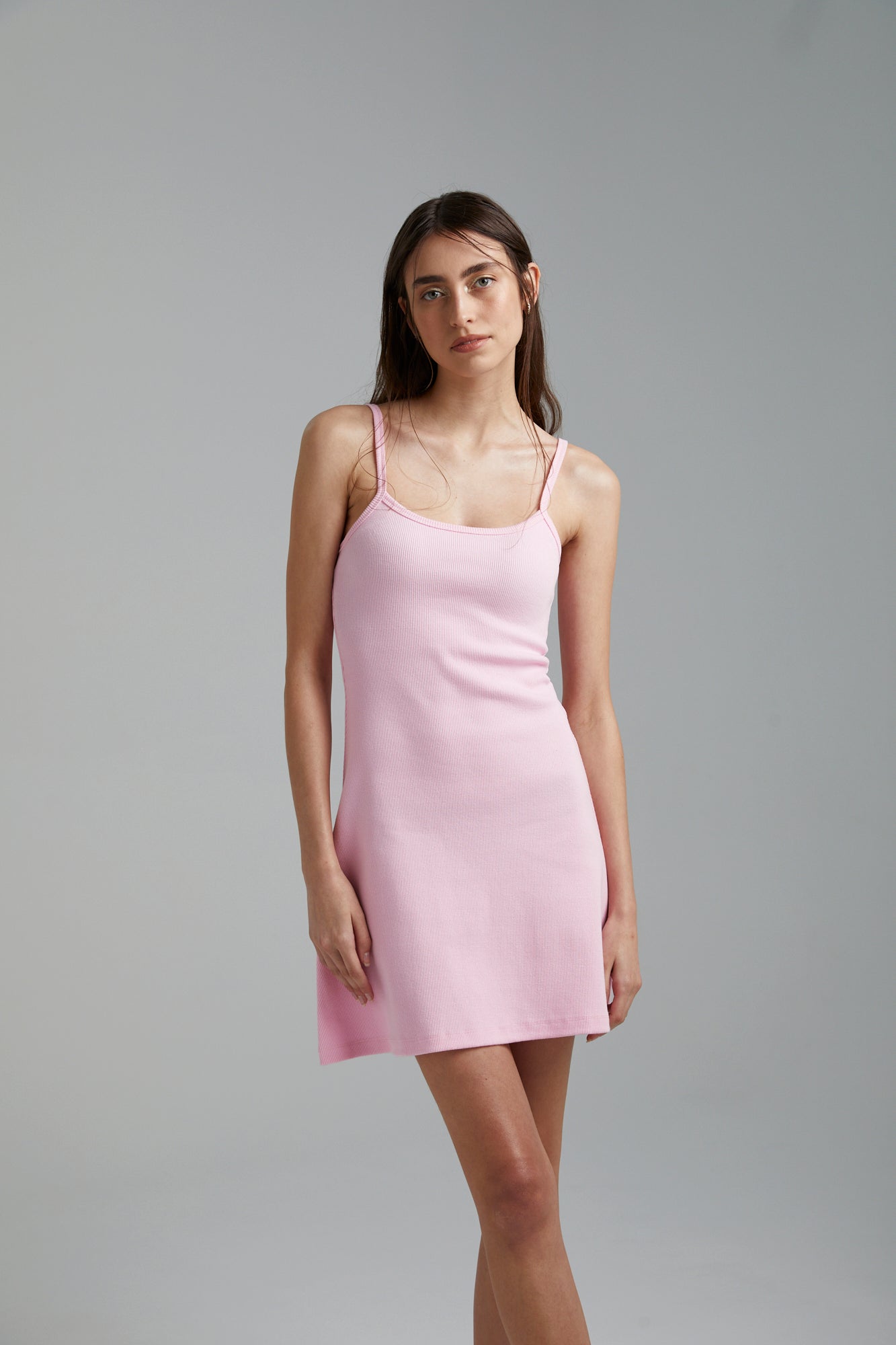 A Line Dress // Pink