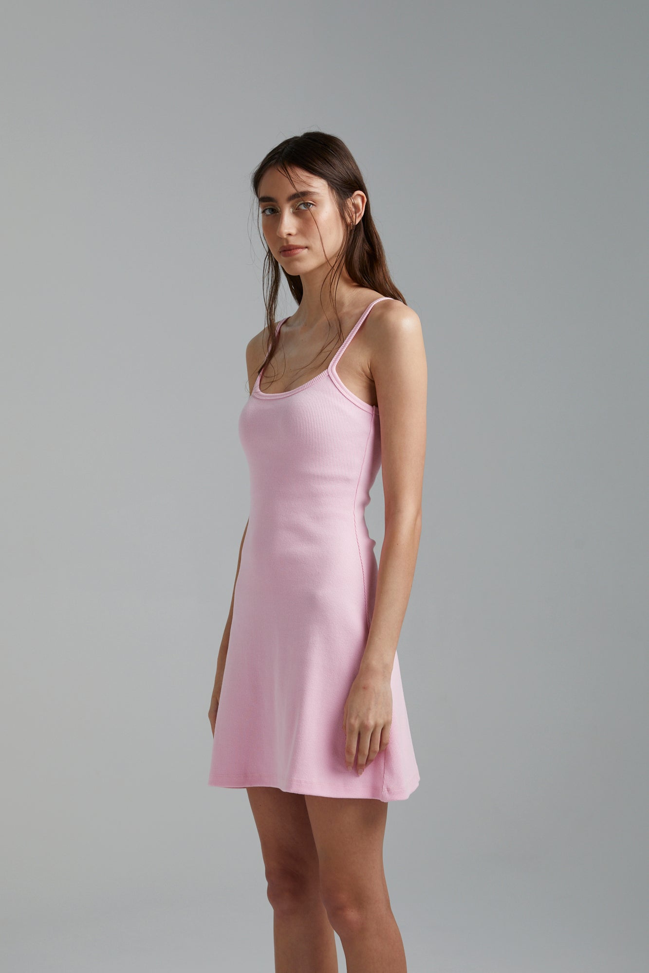 A Line Dress // Pink