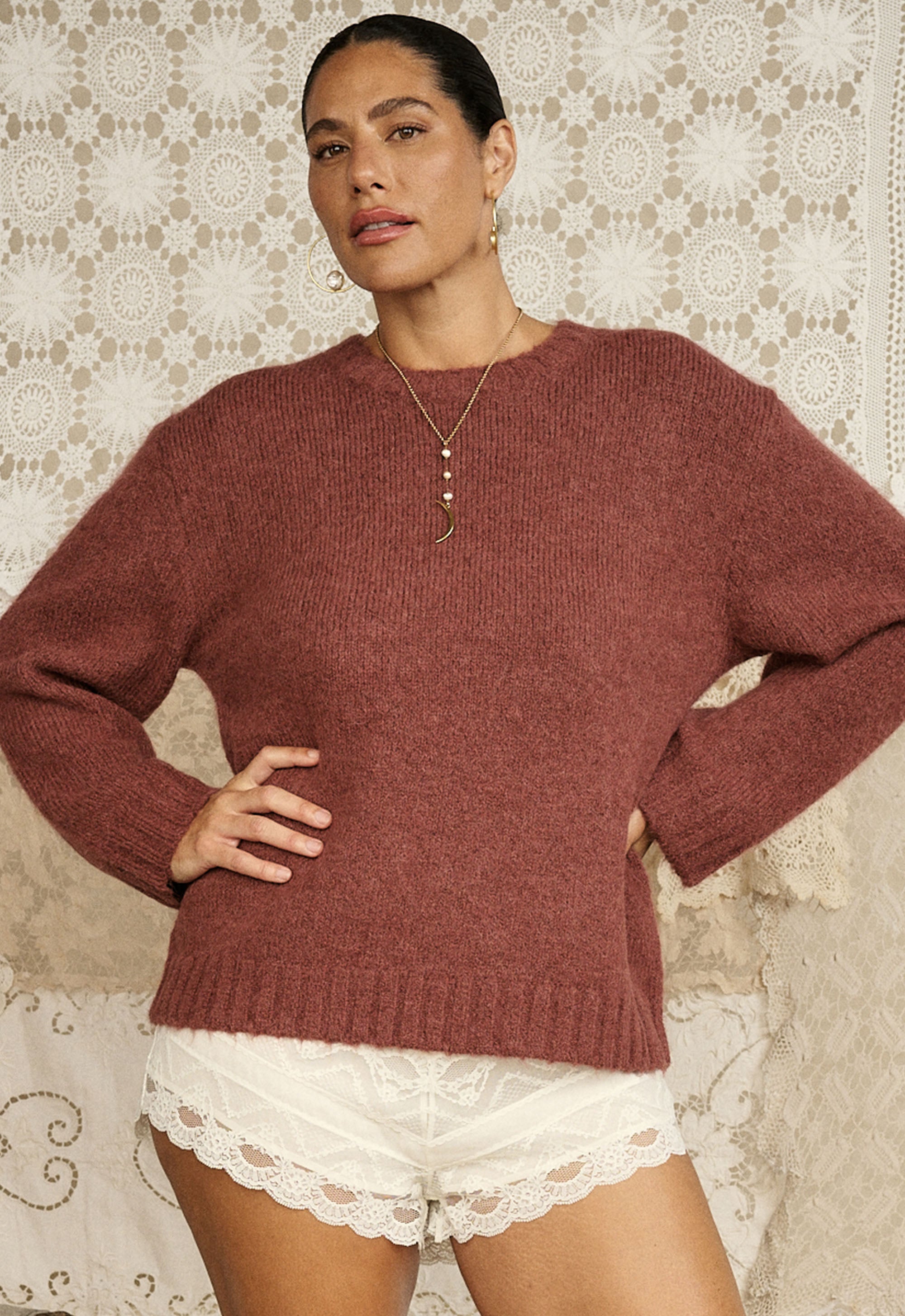 Plum &amp; Lucy Sweater // Cocoa