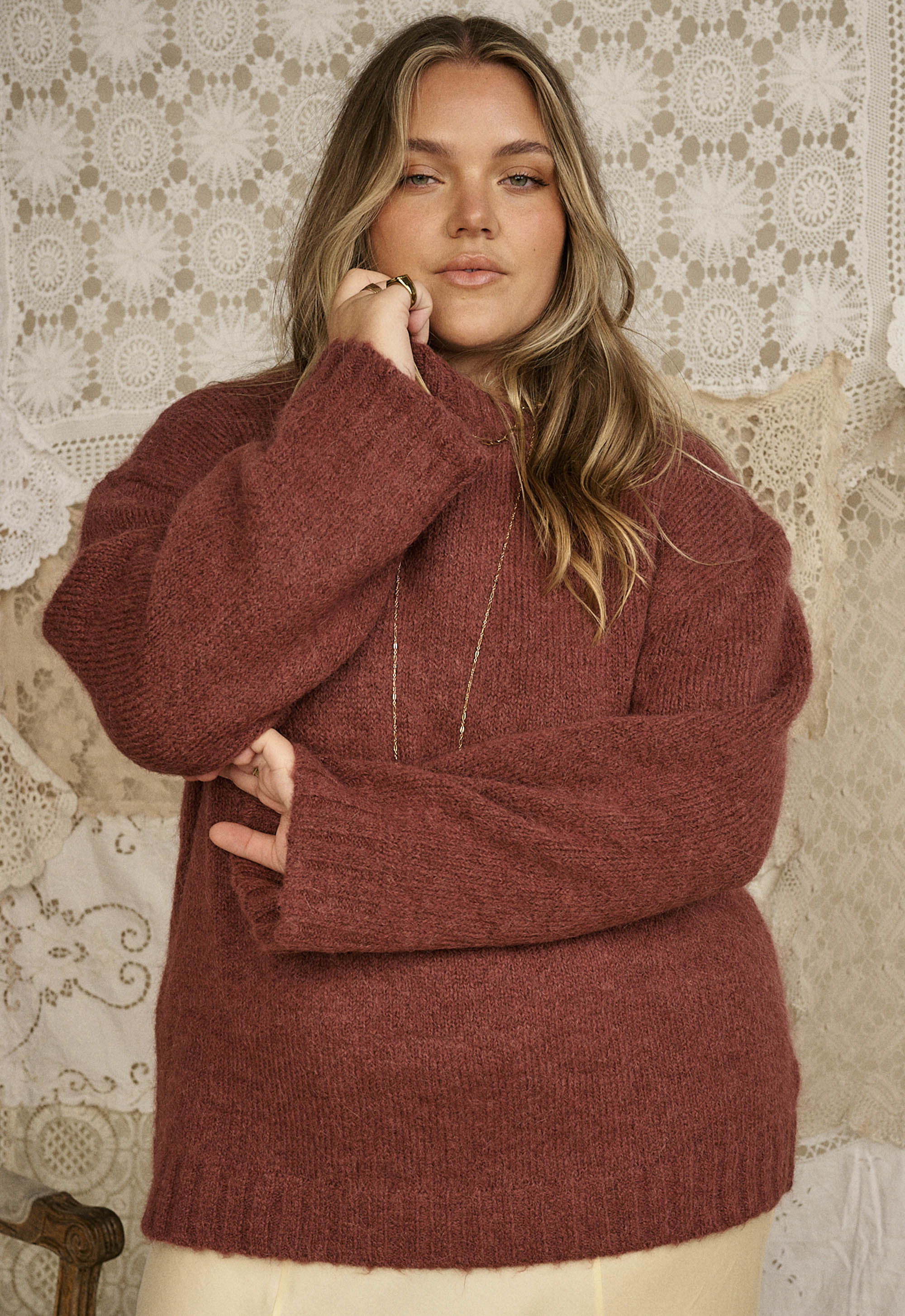 Plum &amp; Lucy Sweater // Cocoa
