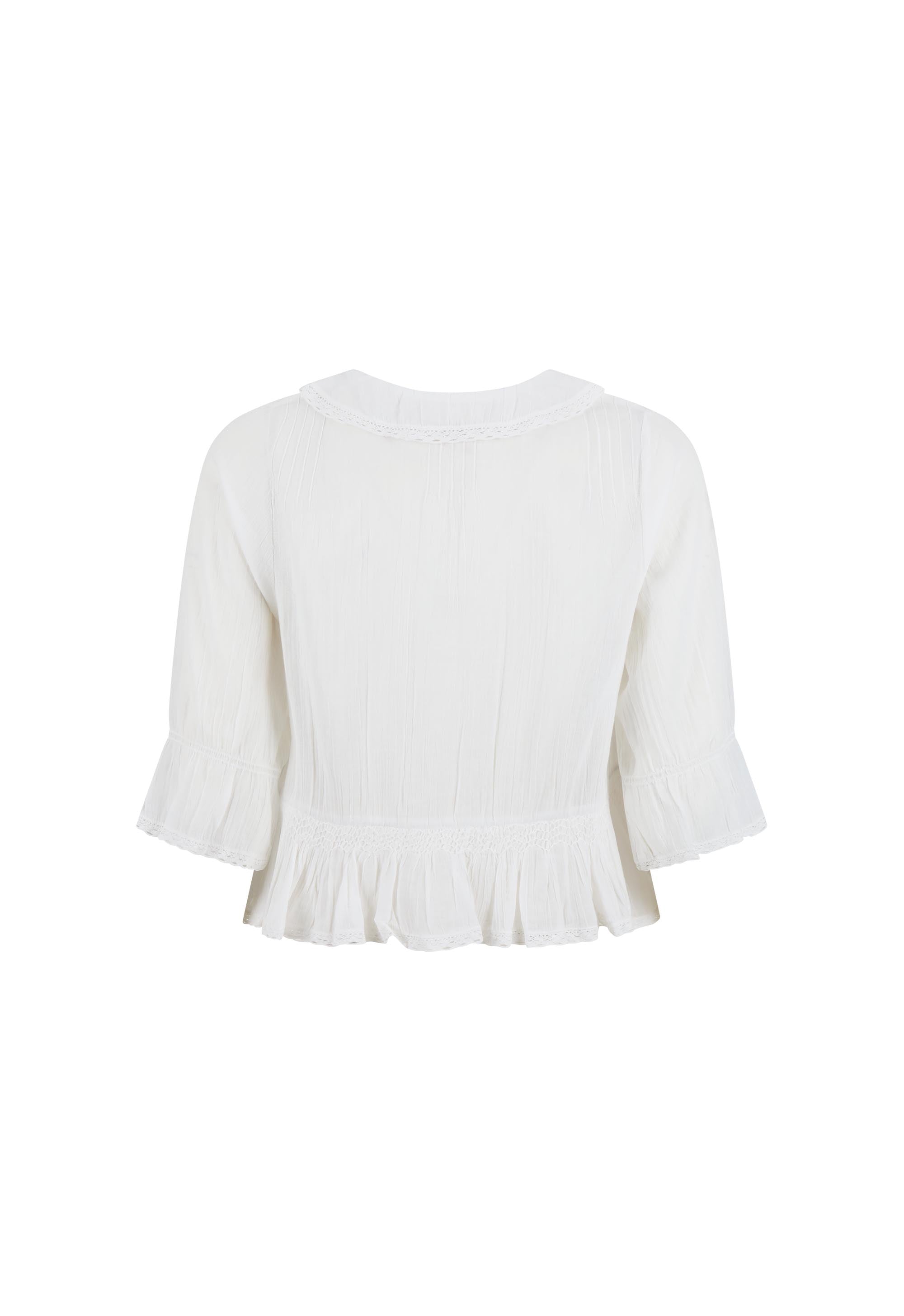 Prairie Blouse // Whisper White