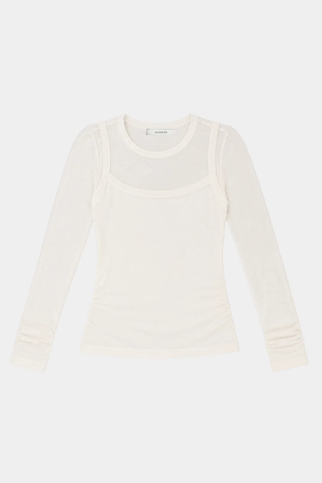 Capulet Layered Top // Ivory
