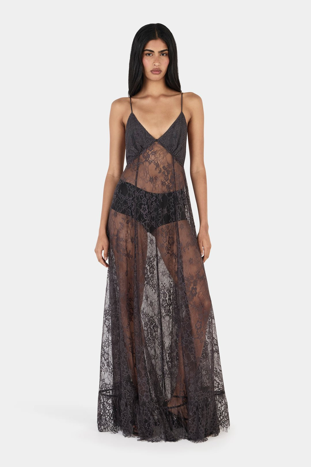 Nicks Gown // Charcoal