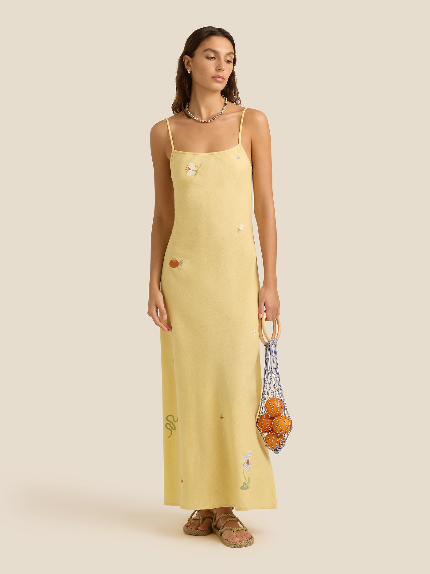 Lana Dress // Charm Embroidery