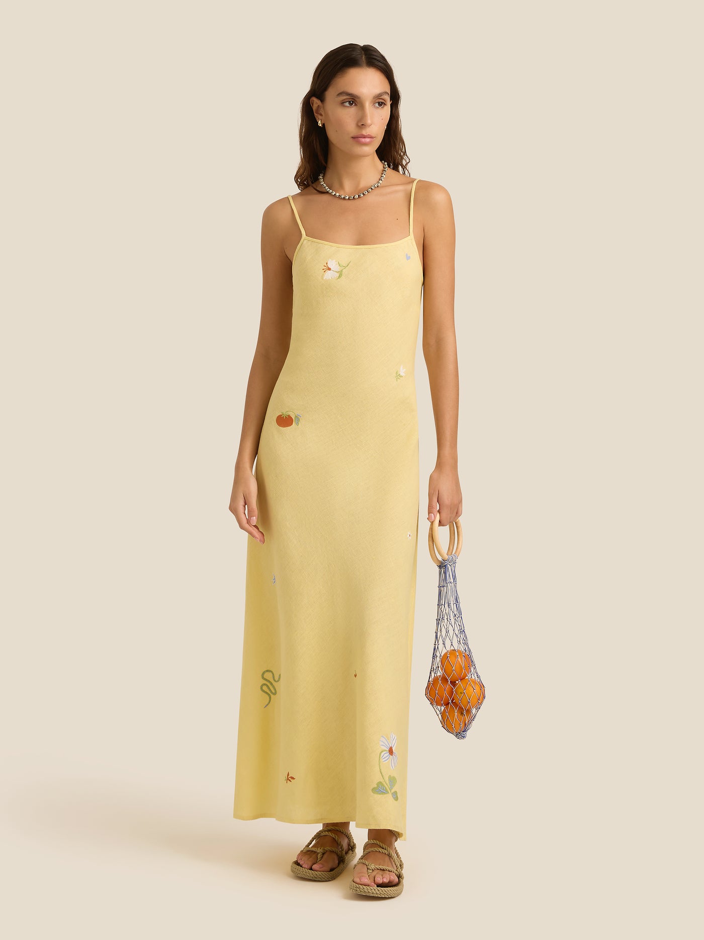 Lana Dress // Charm Embroidery