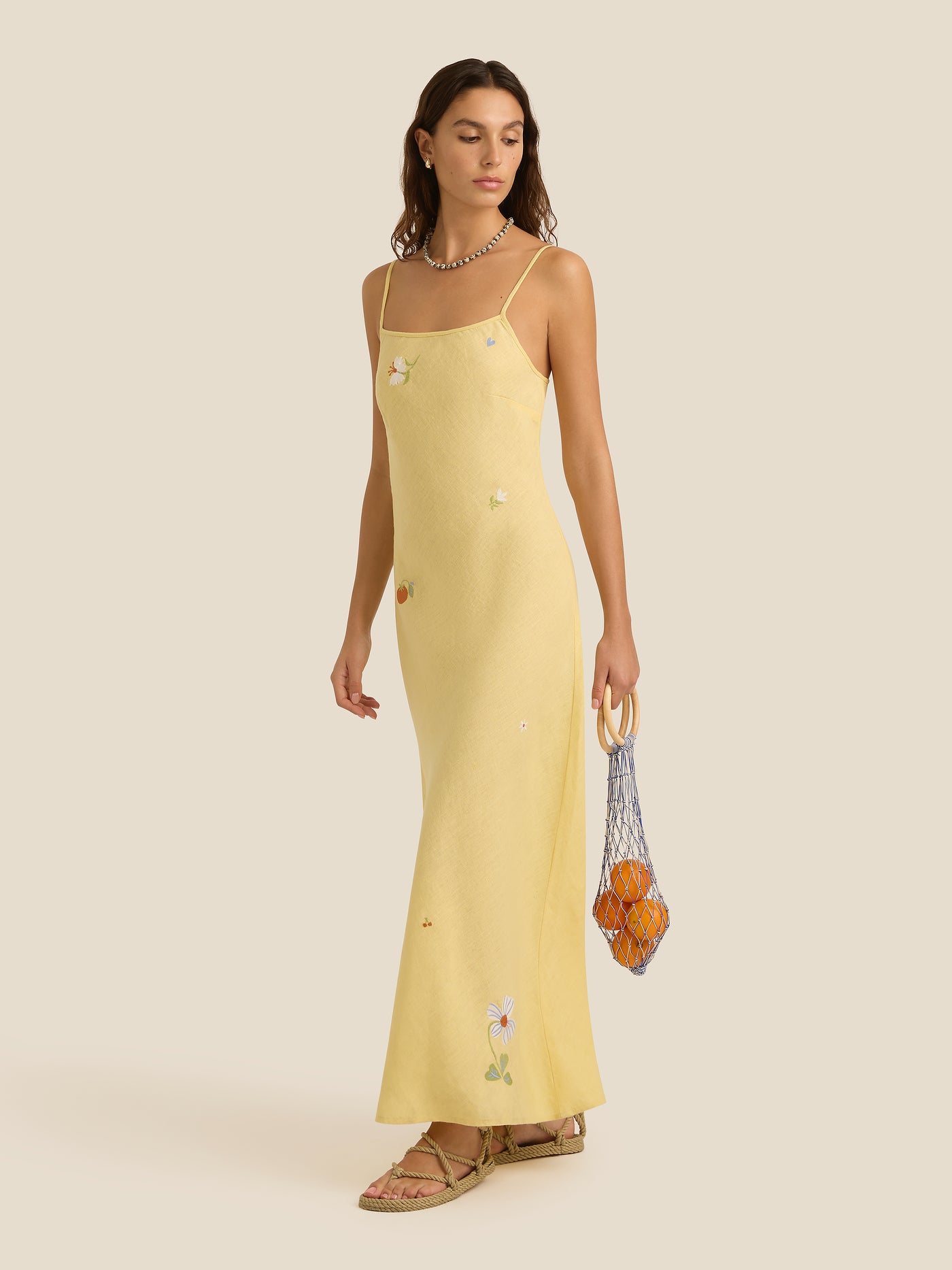 Lana Dress // Charm Embroidery