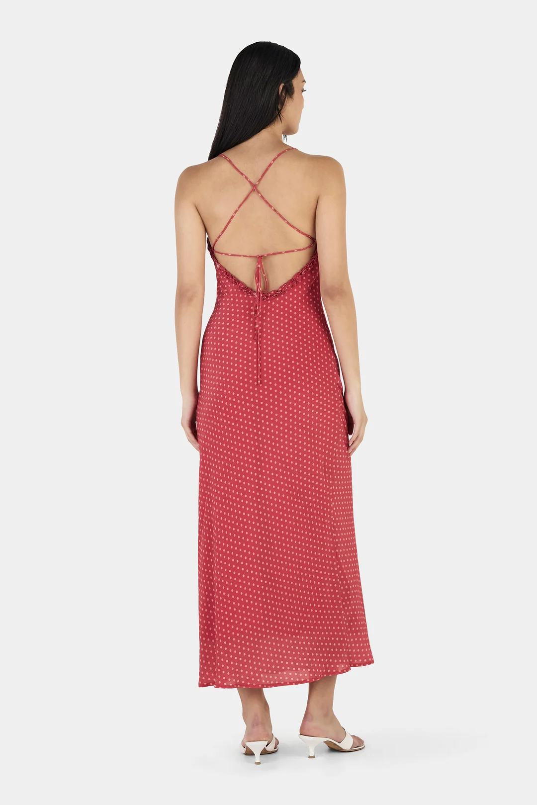 Samantha Midi Dress // Polka Splice