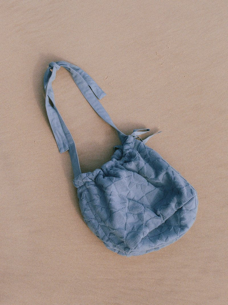 Towelling Bucket Bag // Solstice Tide