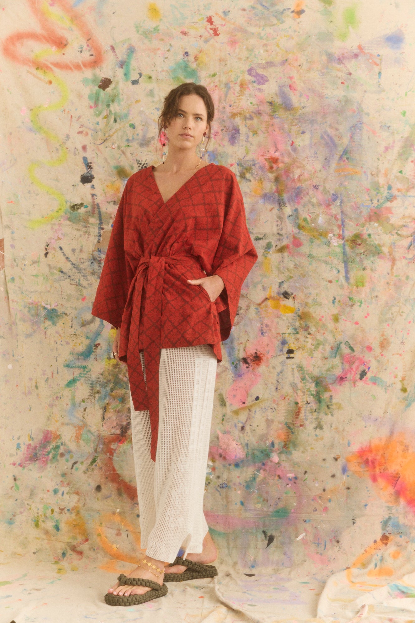 Rosa Crochet Mare Pant