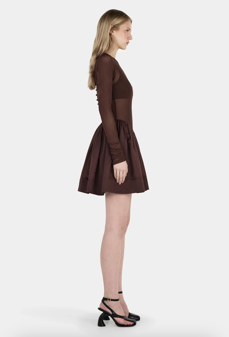 Kita Mini Dress // Chocolate
