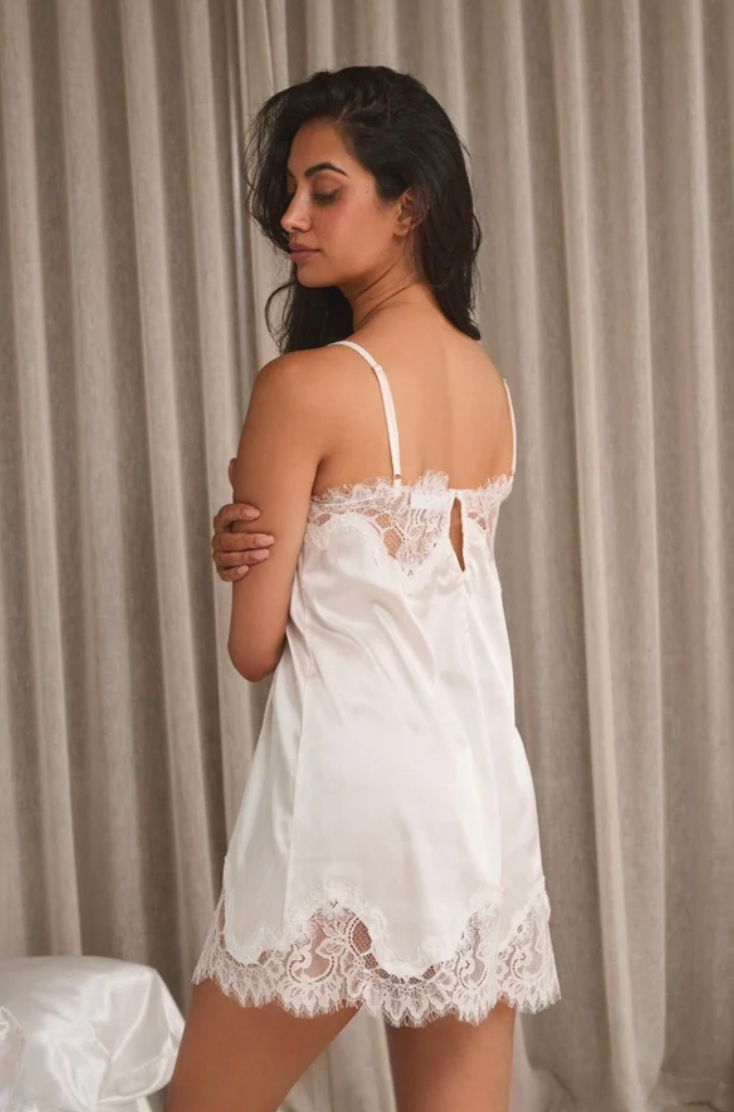 Olivia Slip // Ivory