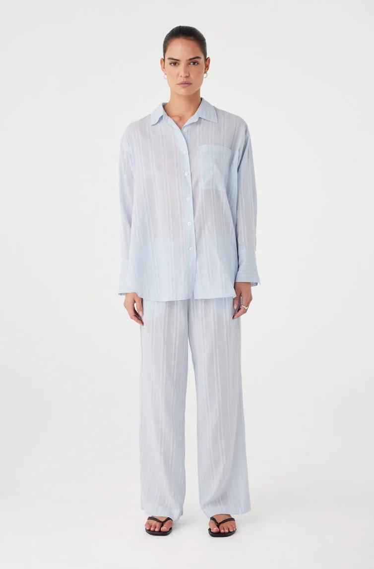 Priya Shirt // Powder Blue