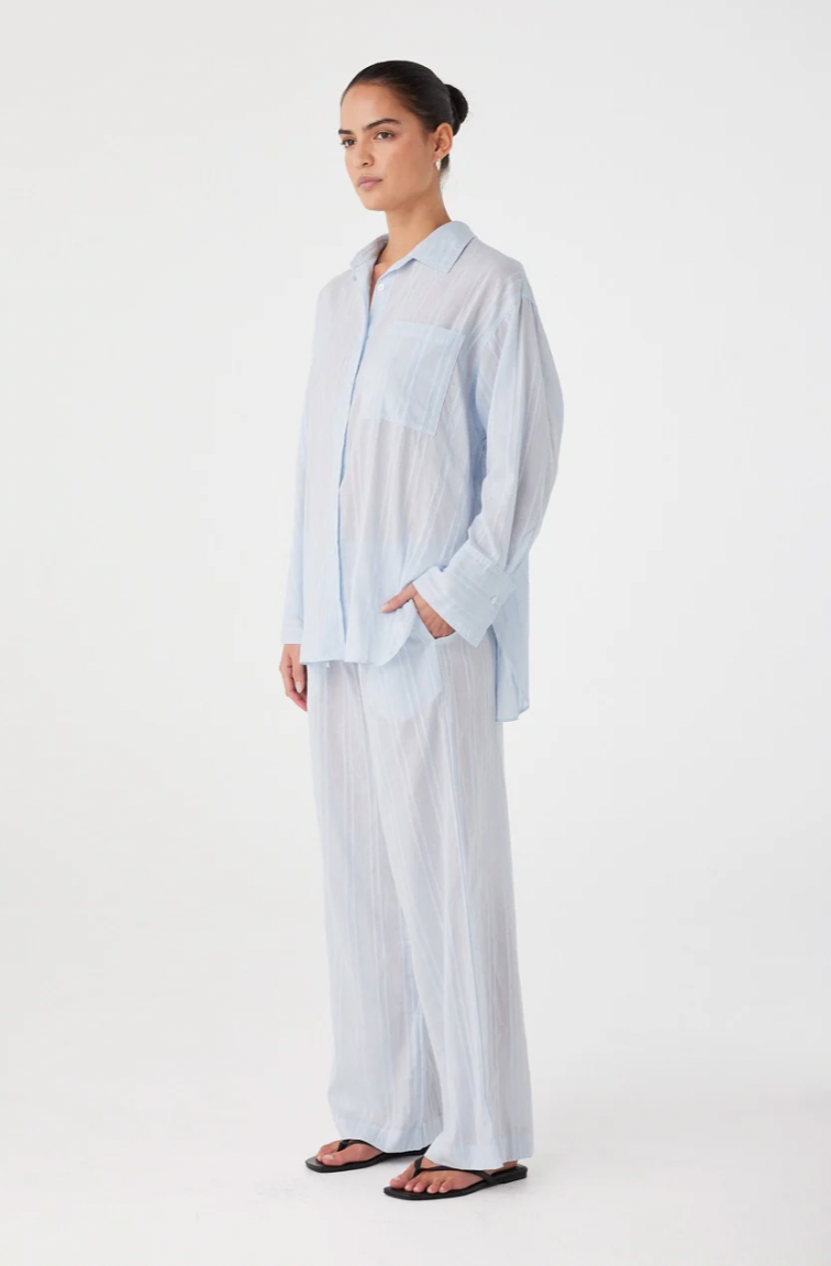 Priya Shirt // Powder Blue