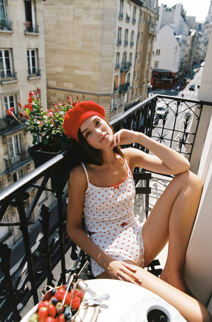 Hugo Singlet // Heart Print