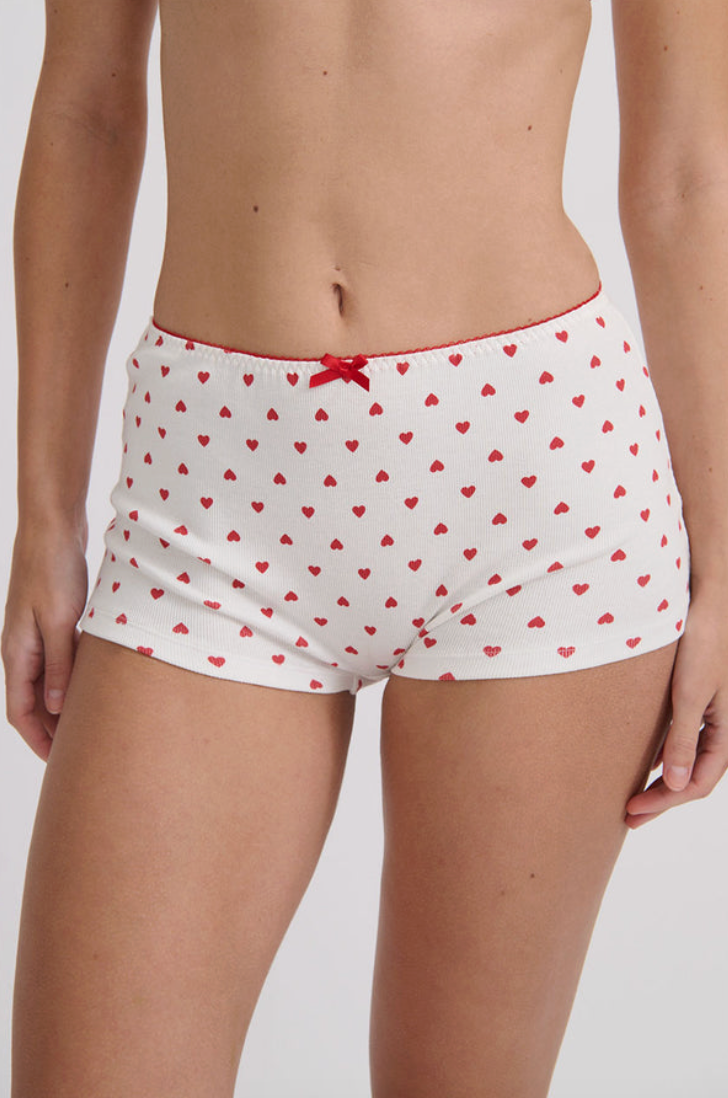 Hugo Short // Heart Print