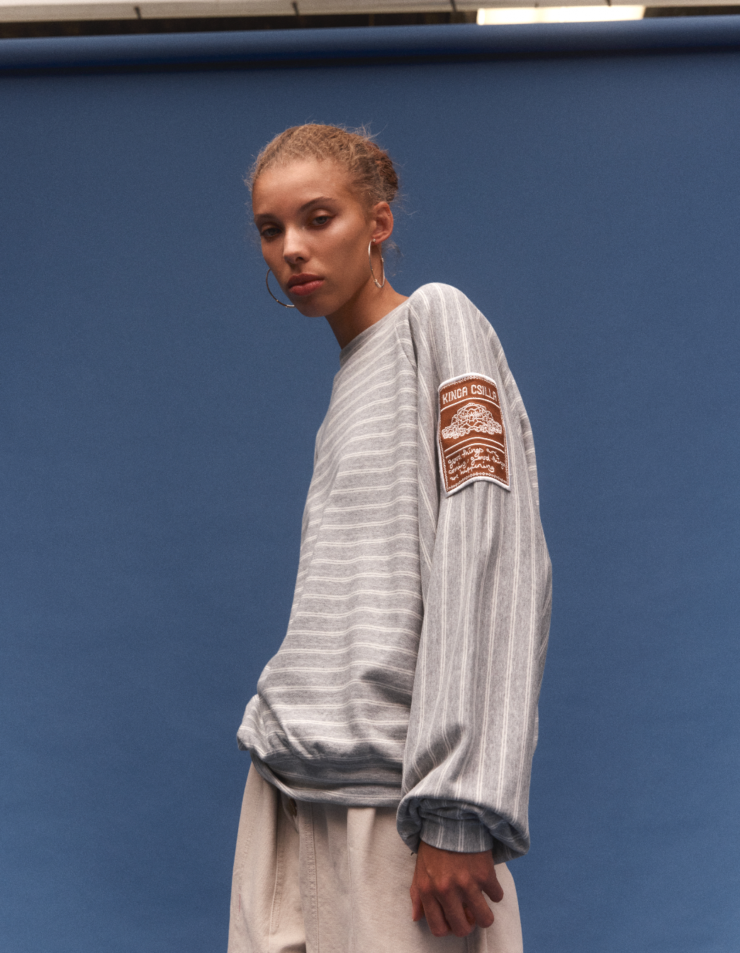 Smoke Stripe Med Jumper