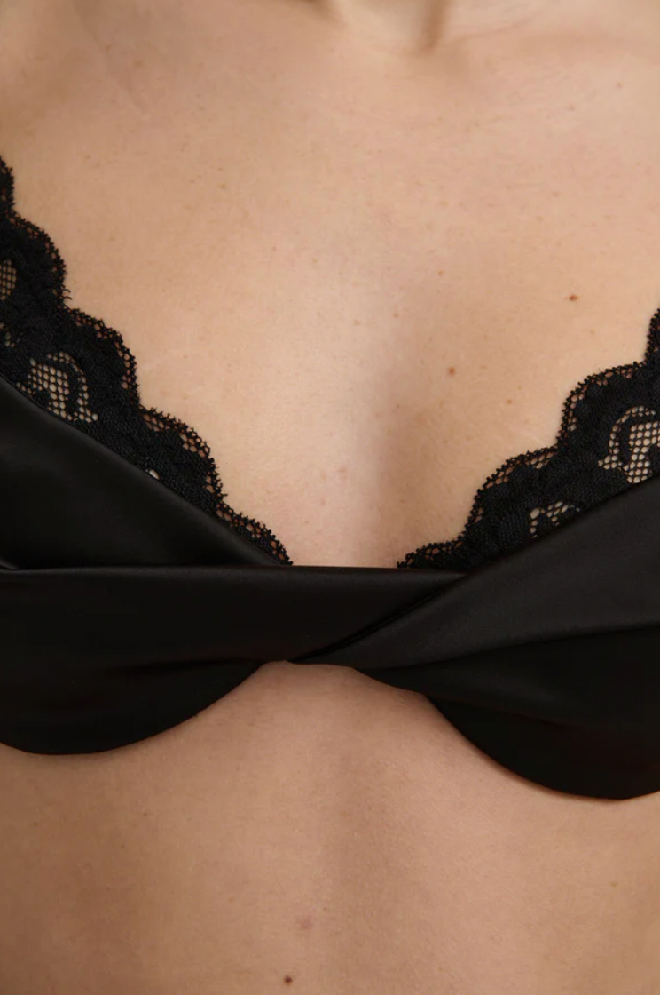 Isla Underwire Bra // Black