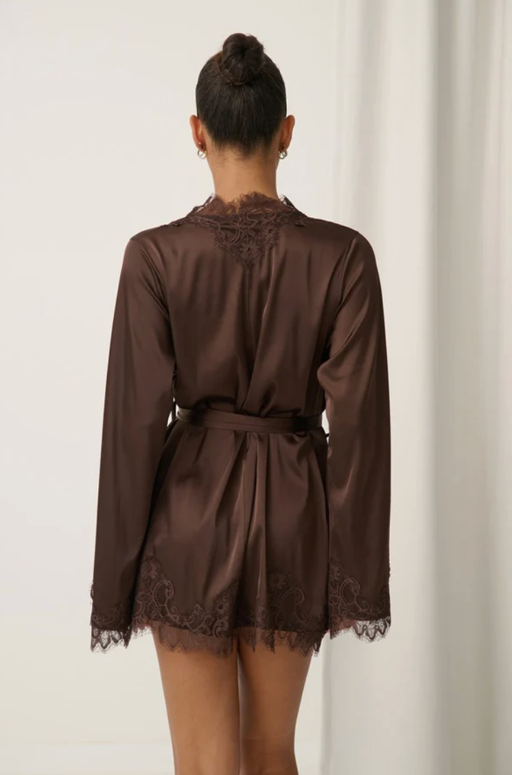 Olivia Robe // Espresso