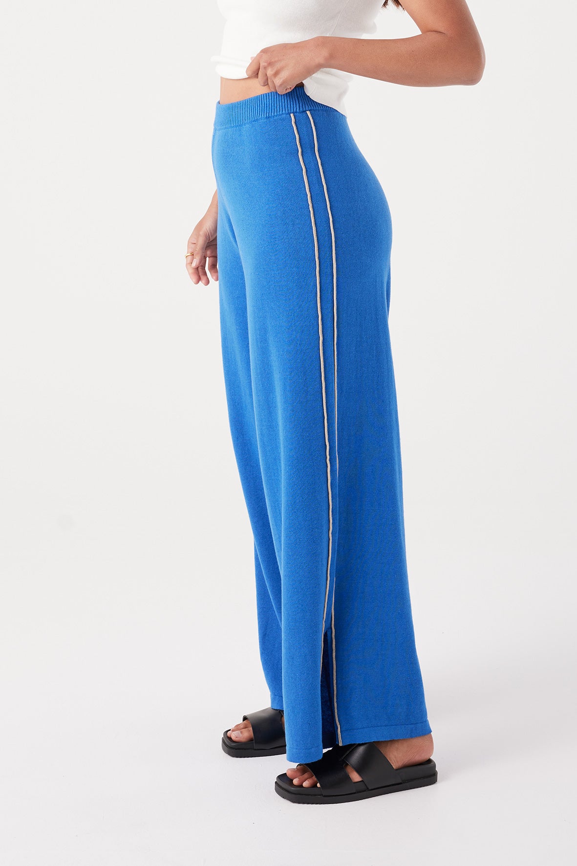 Pippa Wide-Leg Pant // French Blue