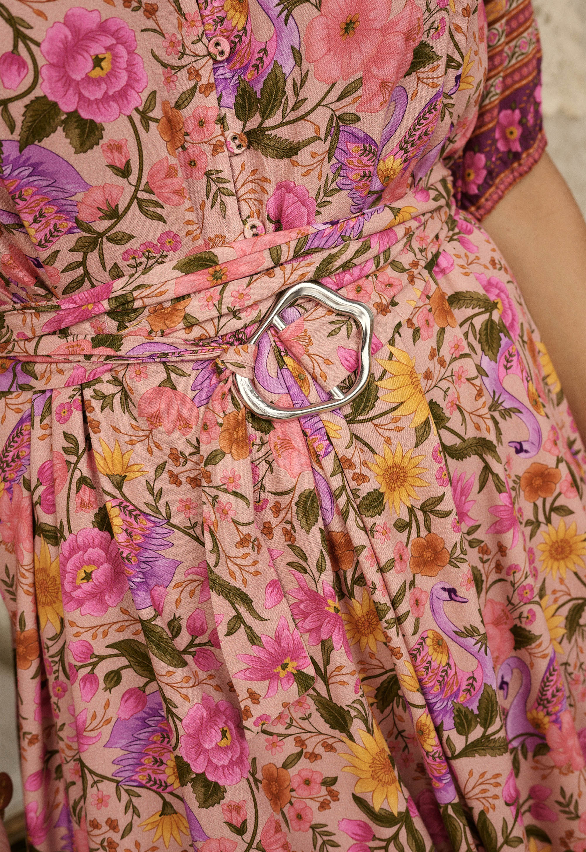 Swan Lake Mini Dress // Lilac Rose