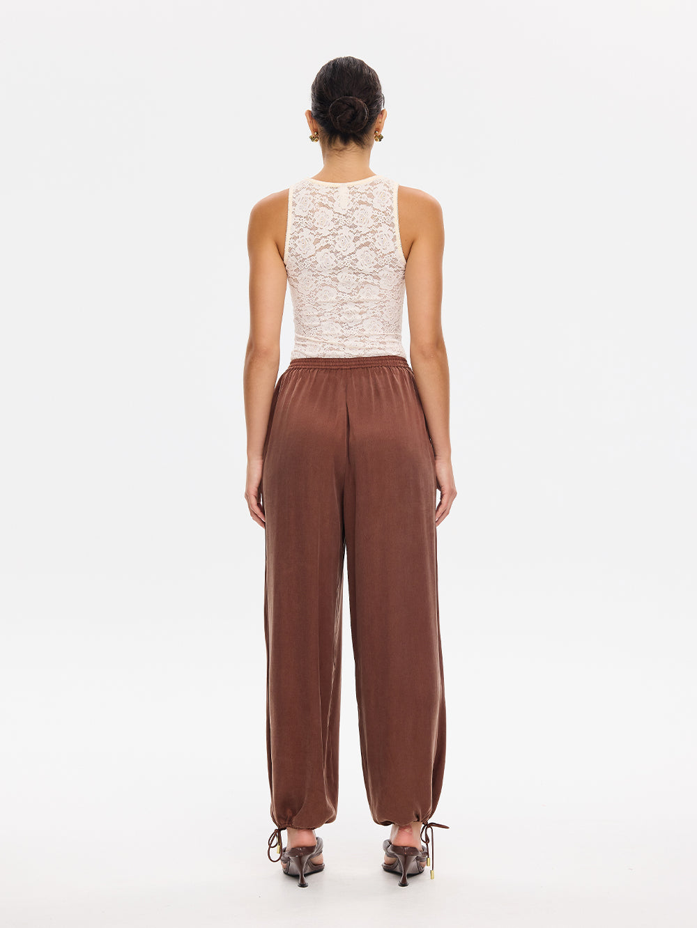 Bonnie Lace Tank // Ivory