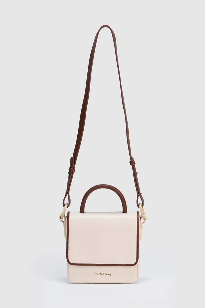 Layla Mini Box Bag // Ivory