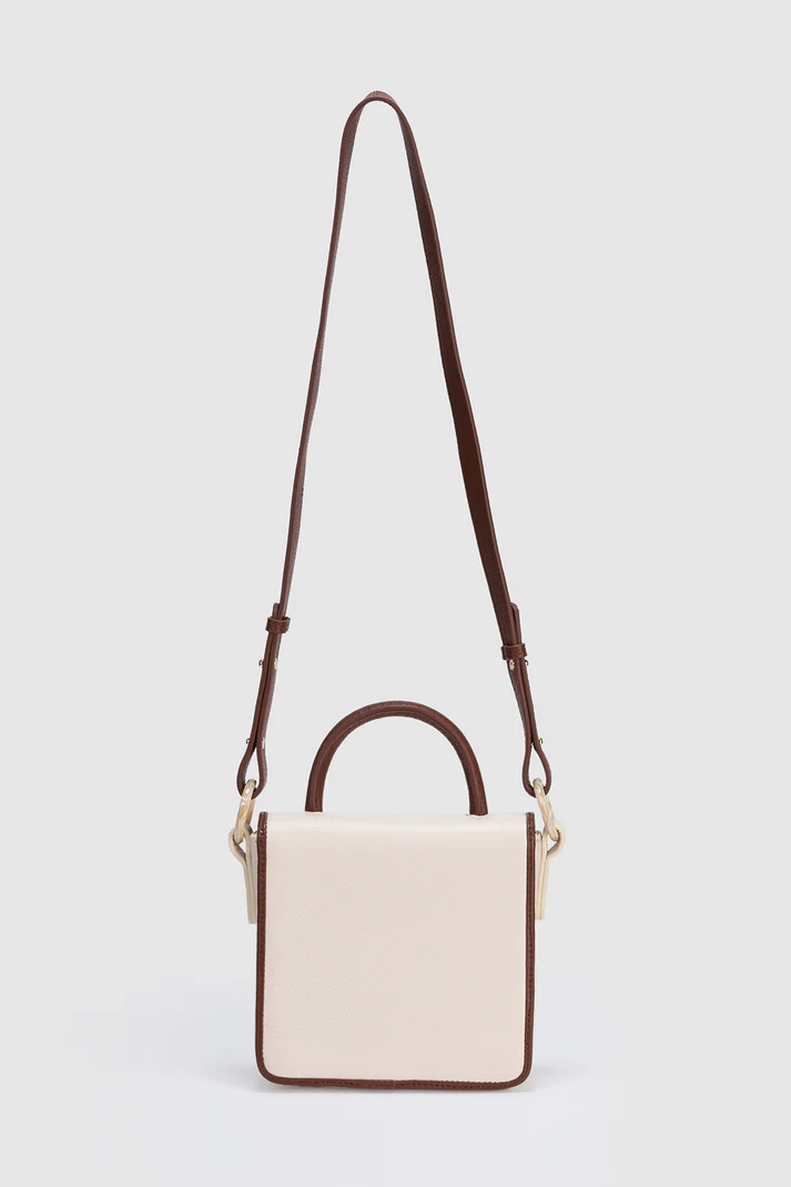 Layla Mini Box Bag // Ivory