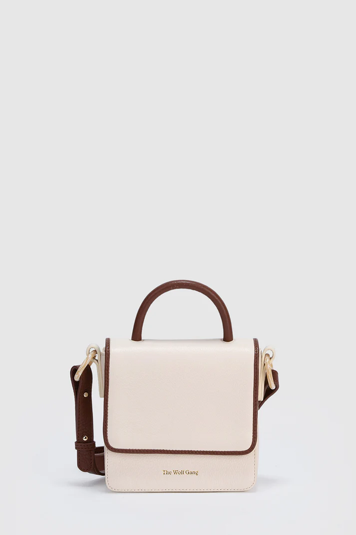 Layla Mini Box Bag // Ivory