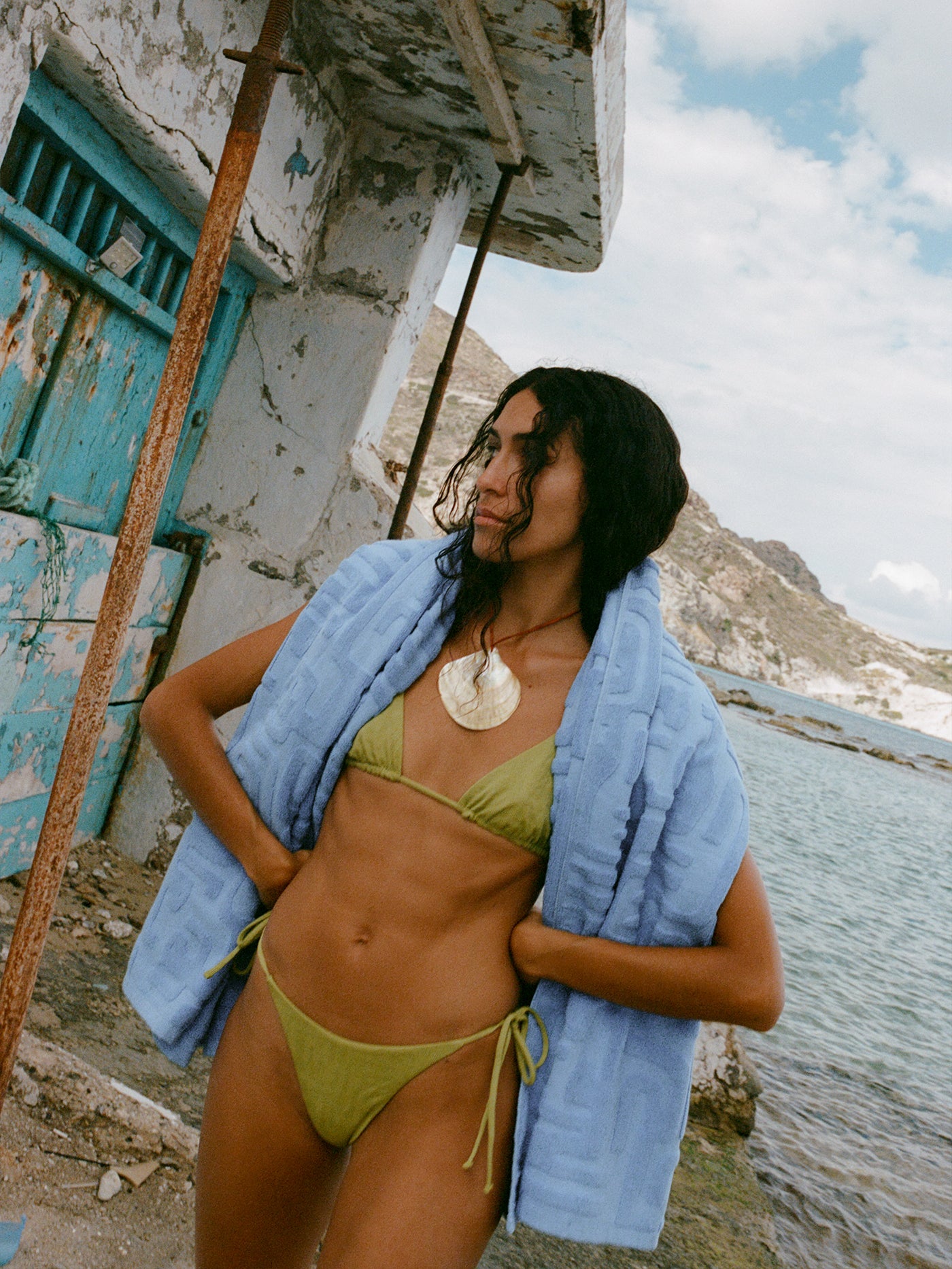 Rita Swim Top // Kin Aloe