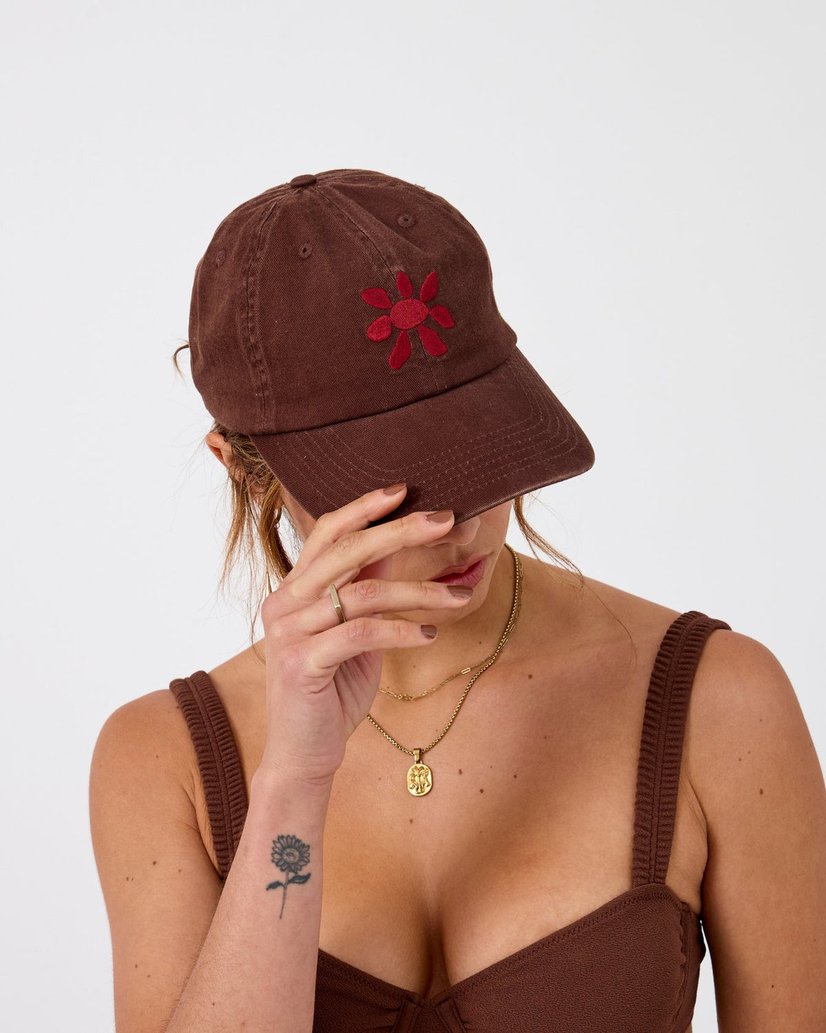 Calvi Cap // Dark Brown
