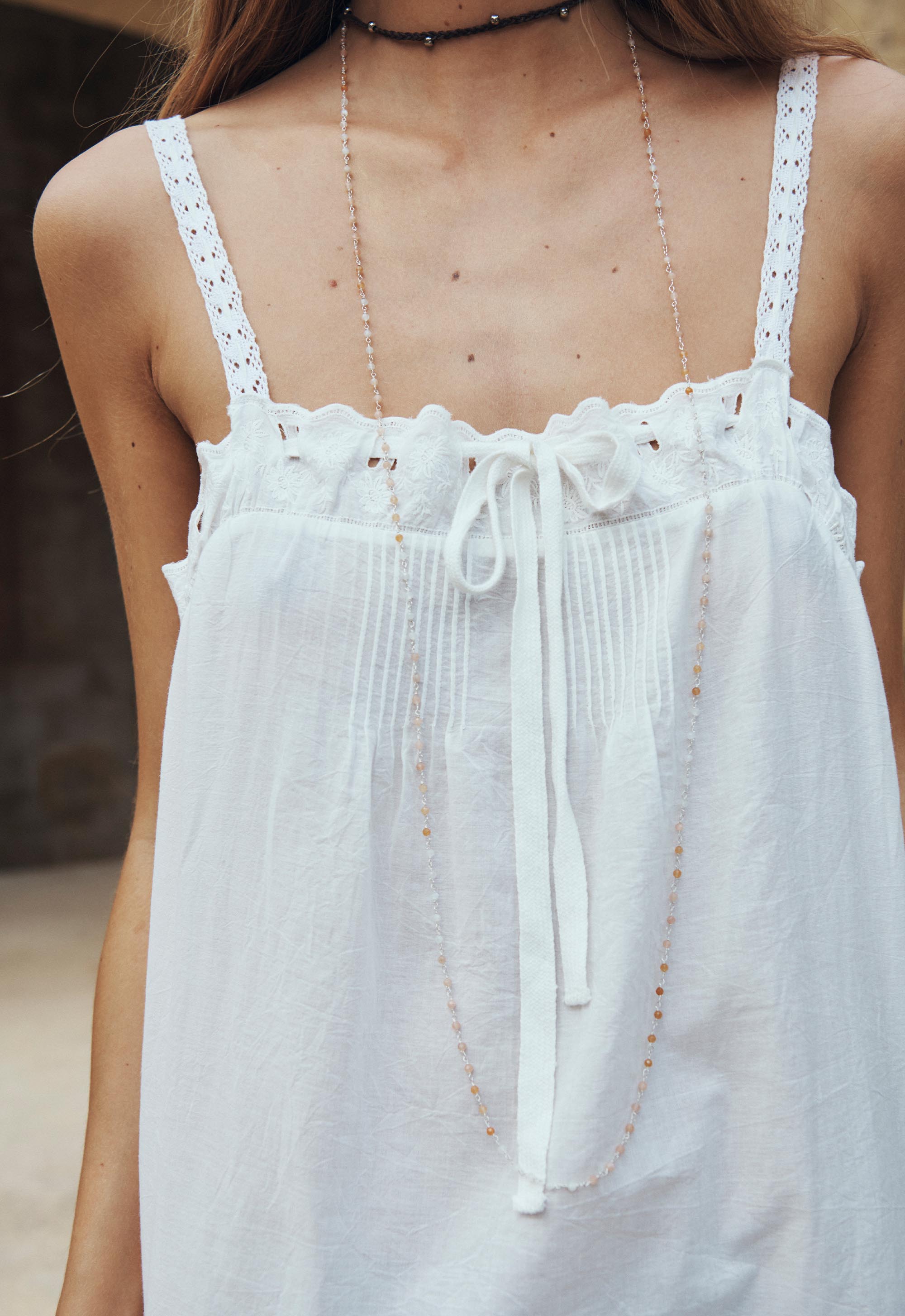 Vintage Petticoat Mini Dress // Vintage White
