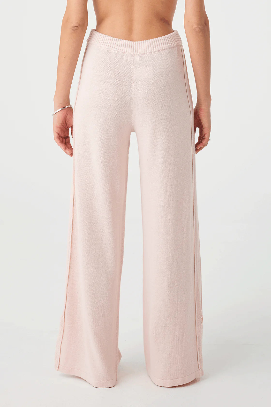 Poppy Cotton Linen Pant // Soft Pink