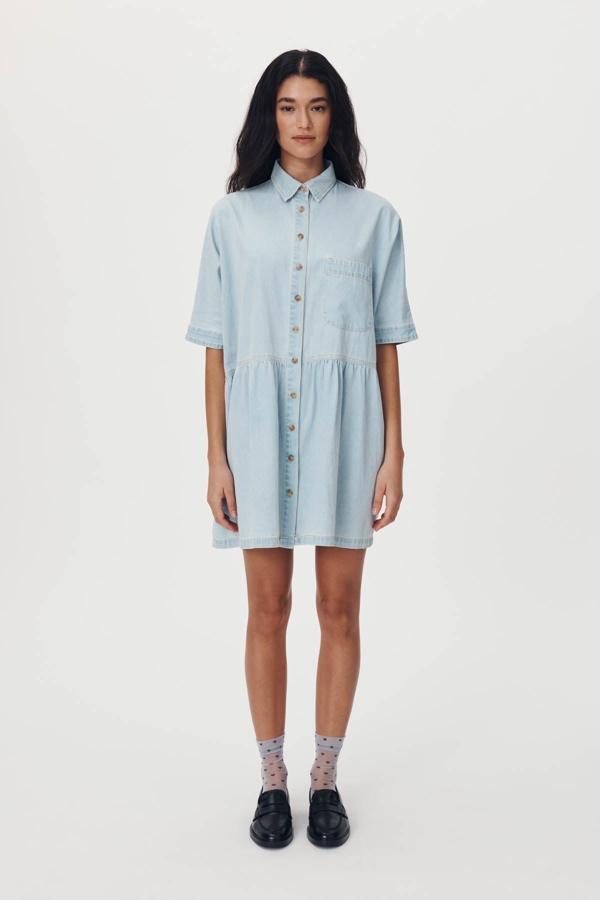 Bailey Denim Dress // Azul