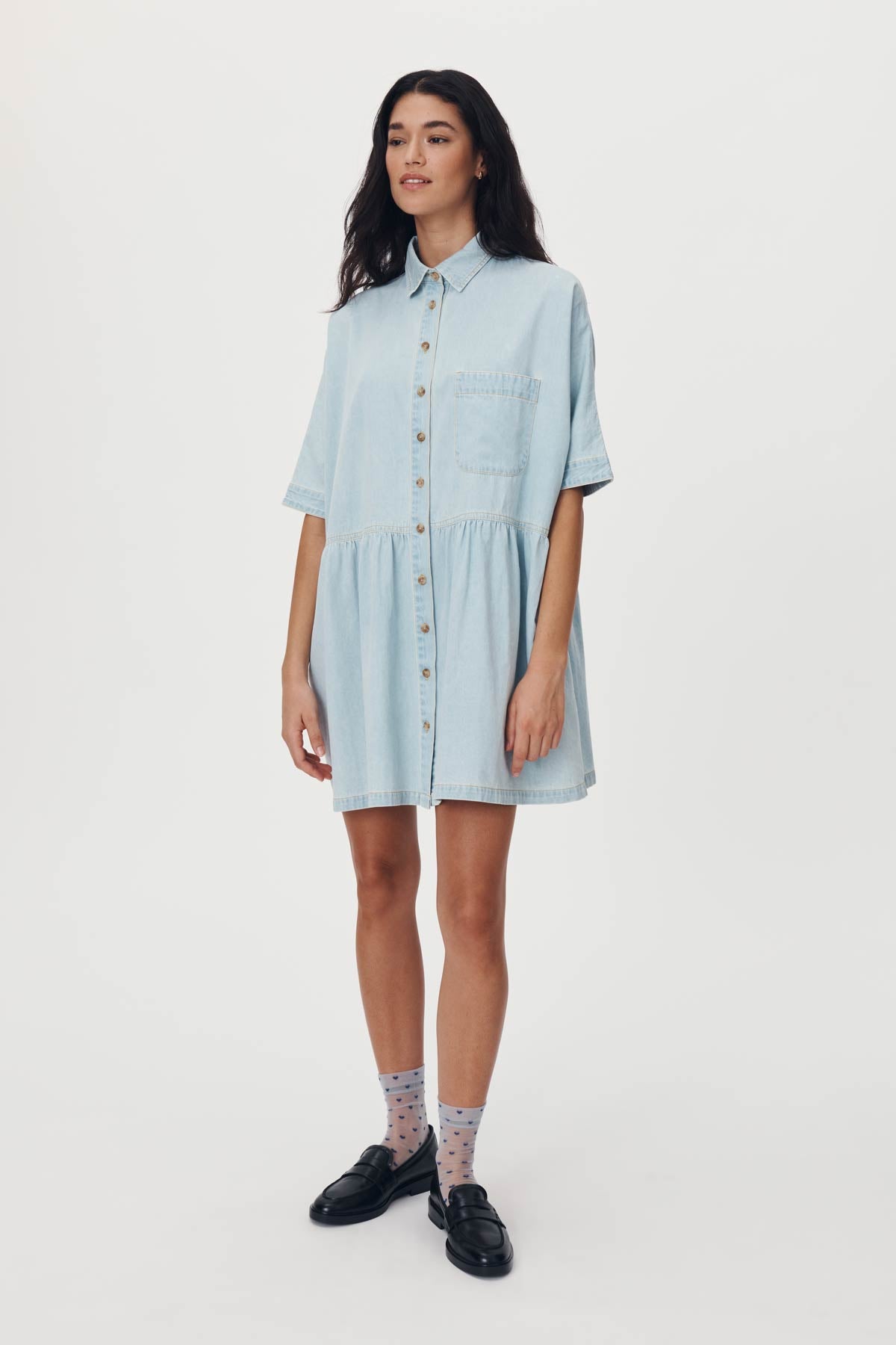 Bailey Denim Dress // Azul