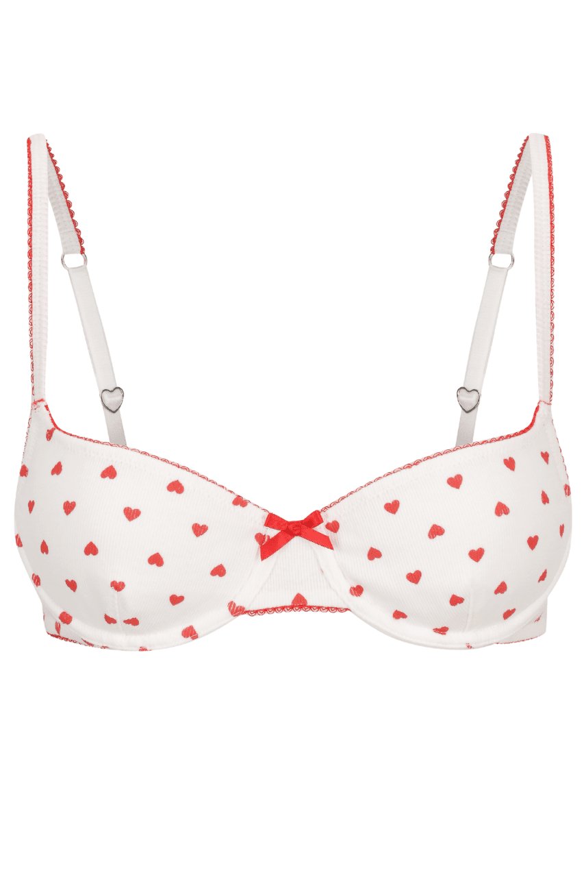 Hugo Underwire // Heart Print