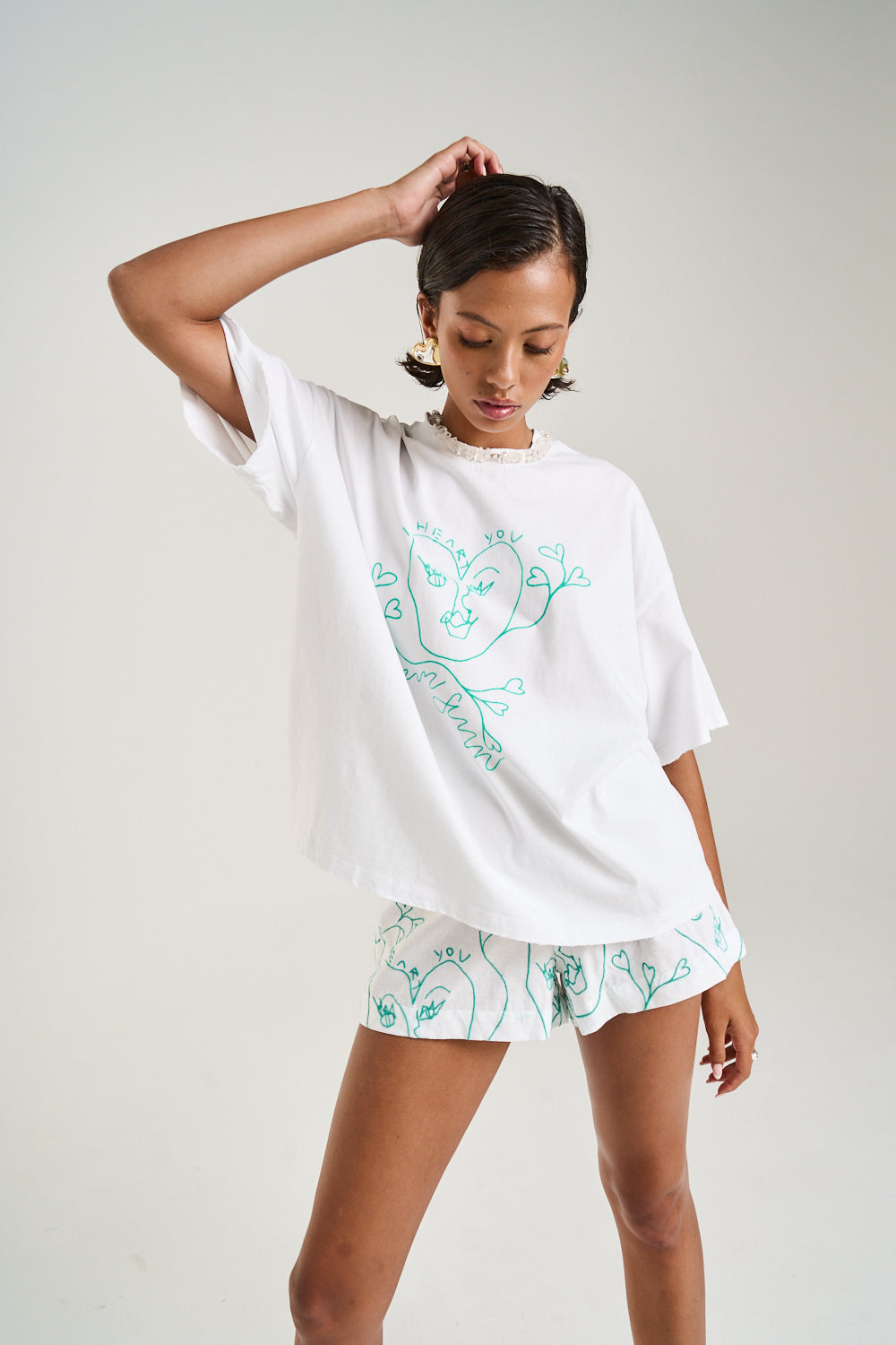 Band Tee // I Heart U