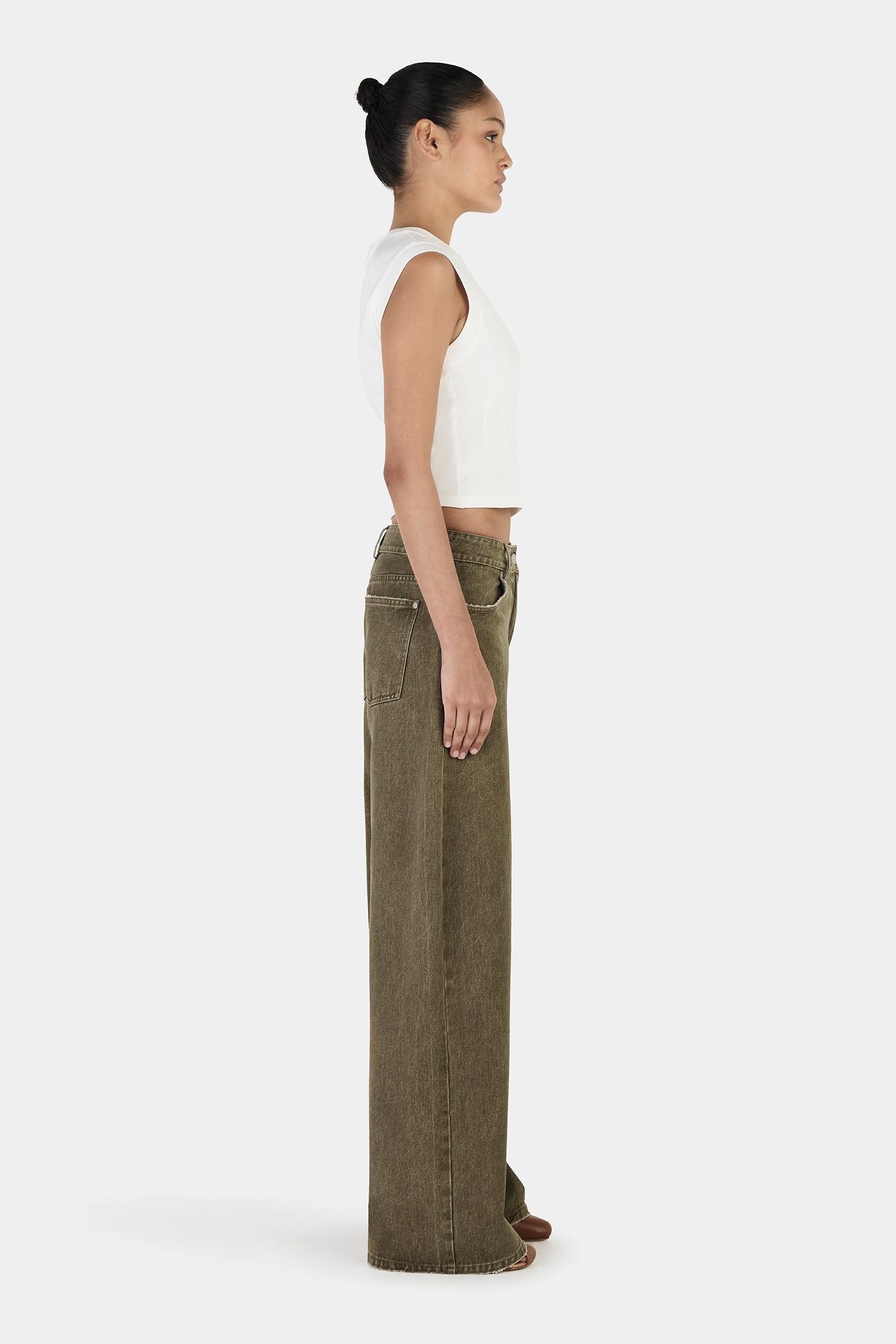 Paige Denim Jean // Khaki