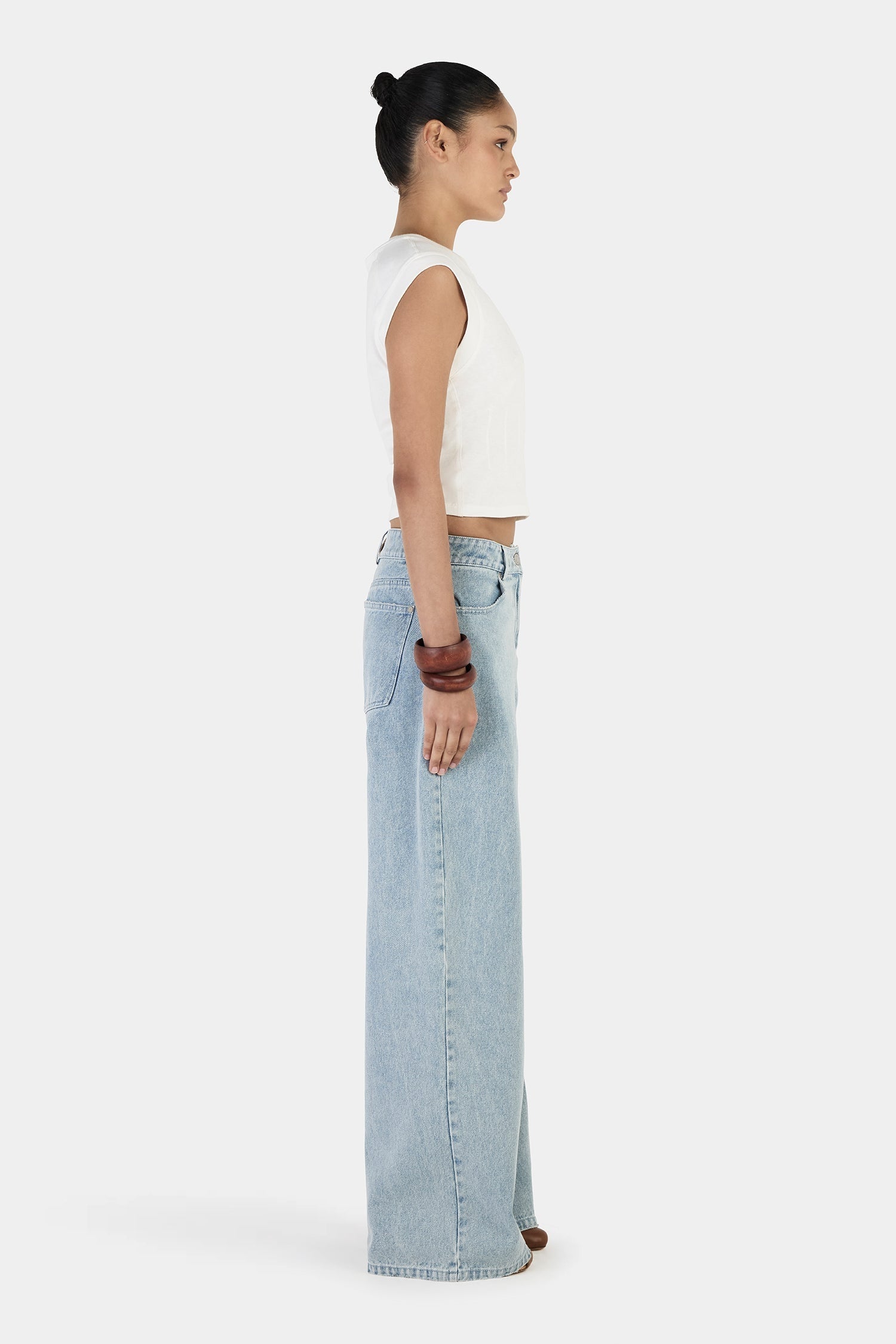 Paige Denim Jean // Light Indigo