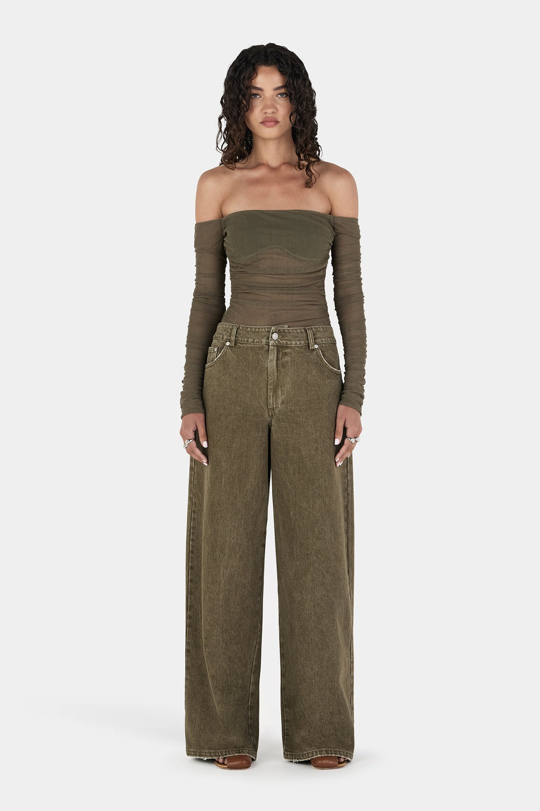 Sara Bodysuit // Olive