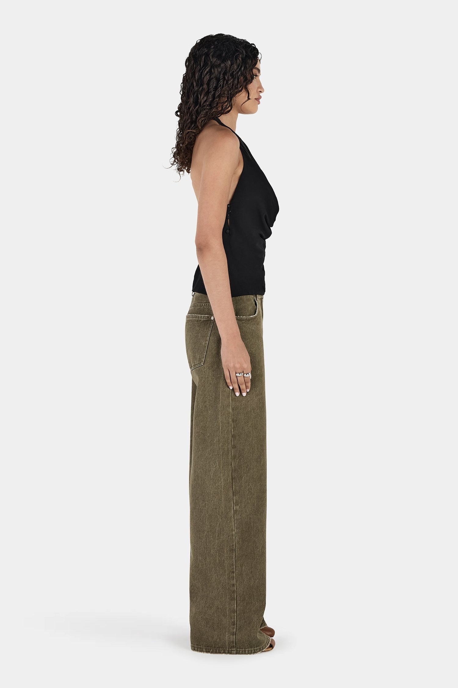 Rue Halter Top // Black
