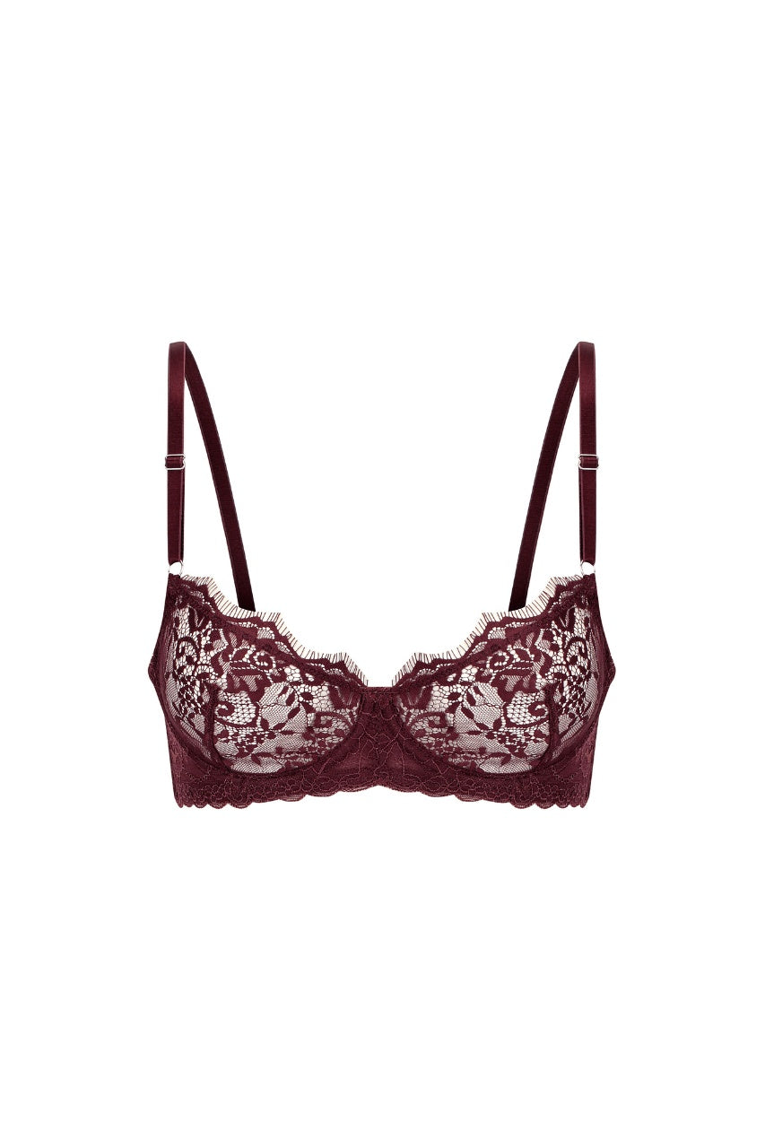 Maverick Underwire Bra // Raisin