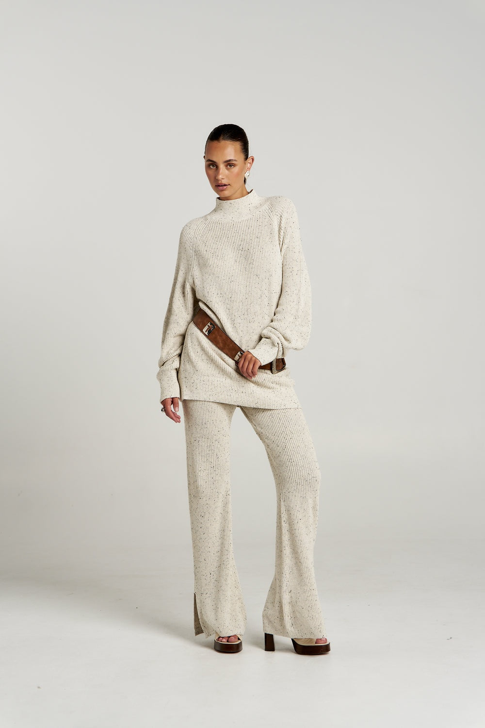 Lounge Pant // Oatmeal Marle