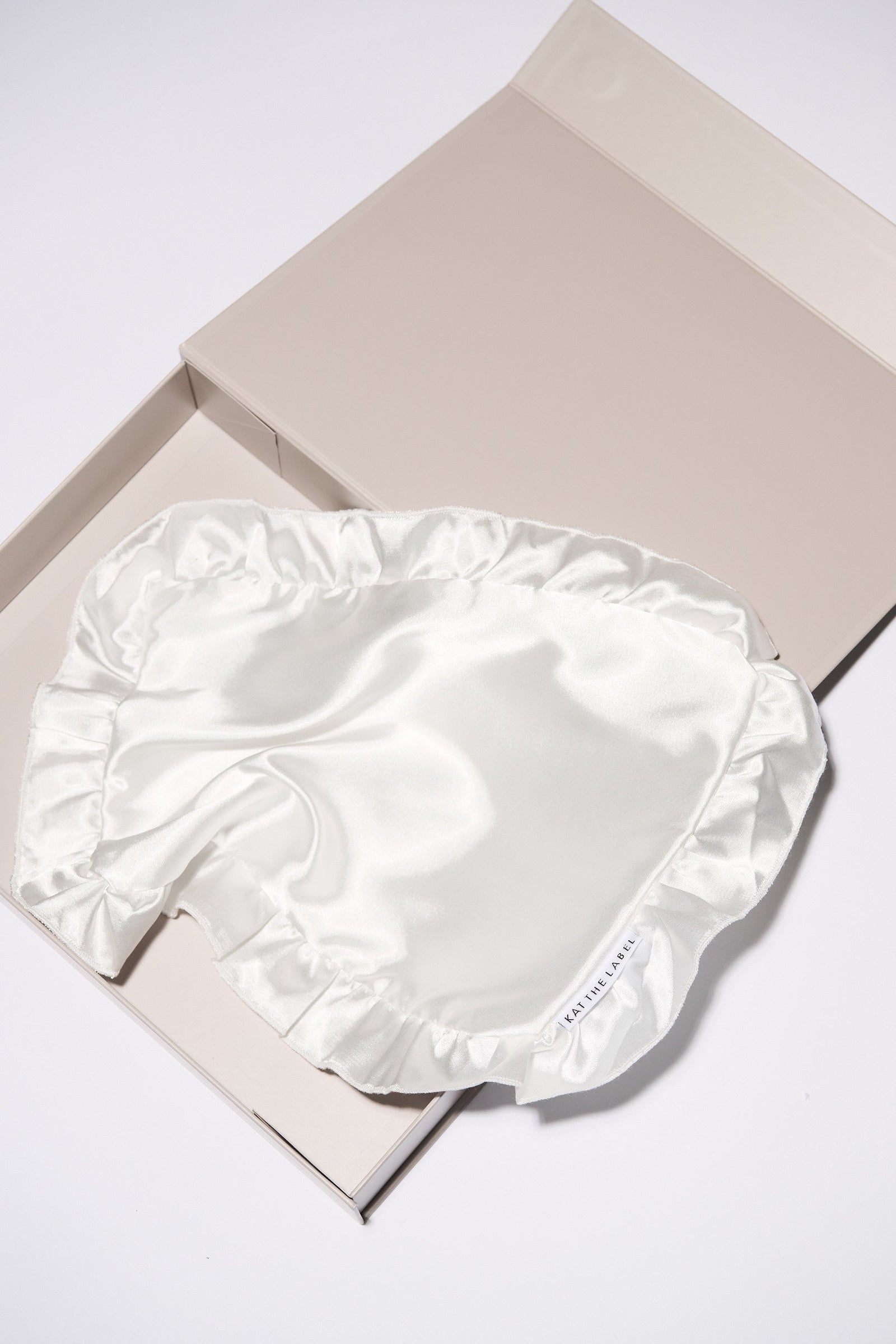 Satin Dust Bag // Ivory