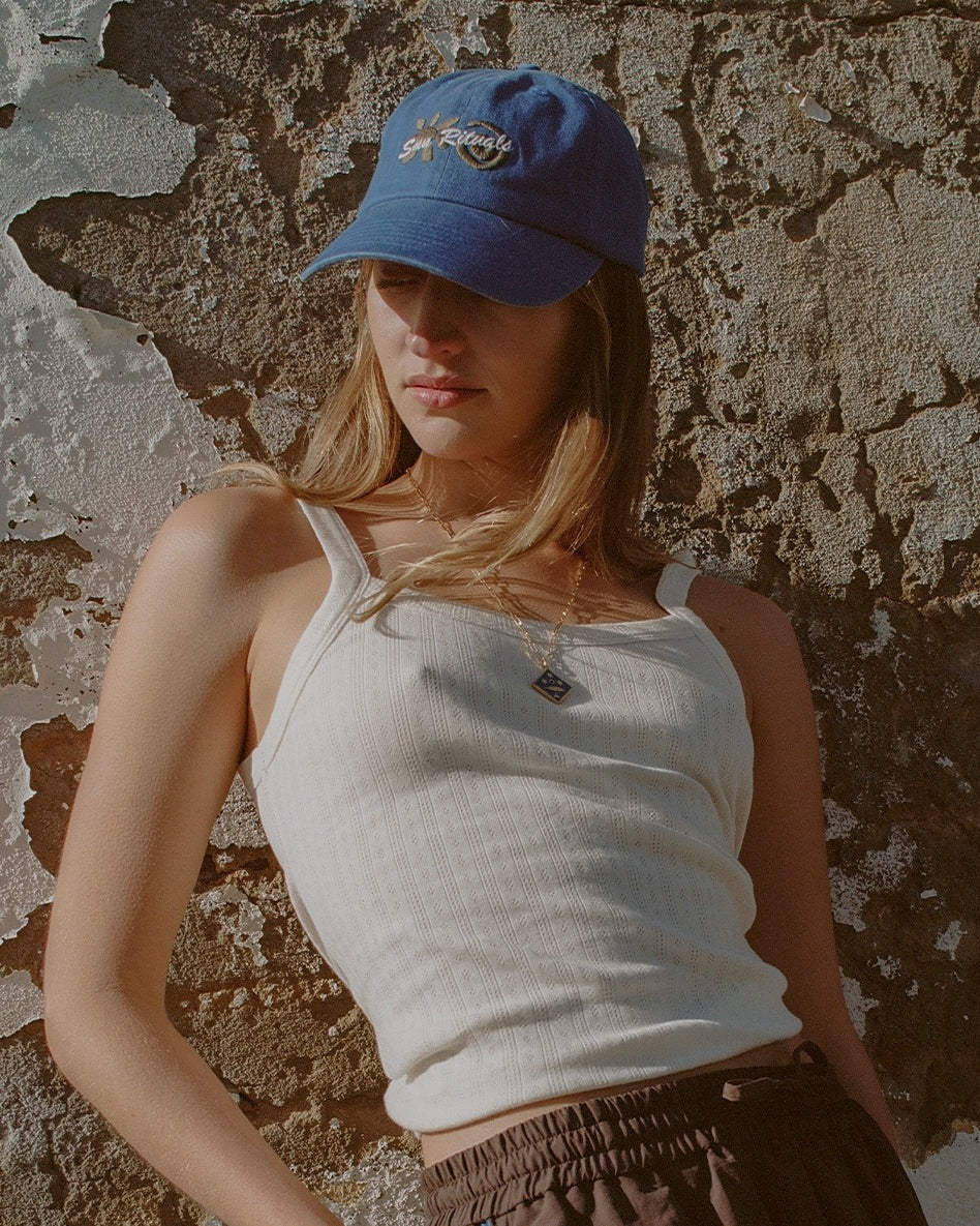 Selina Cap // Sea Blue