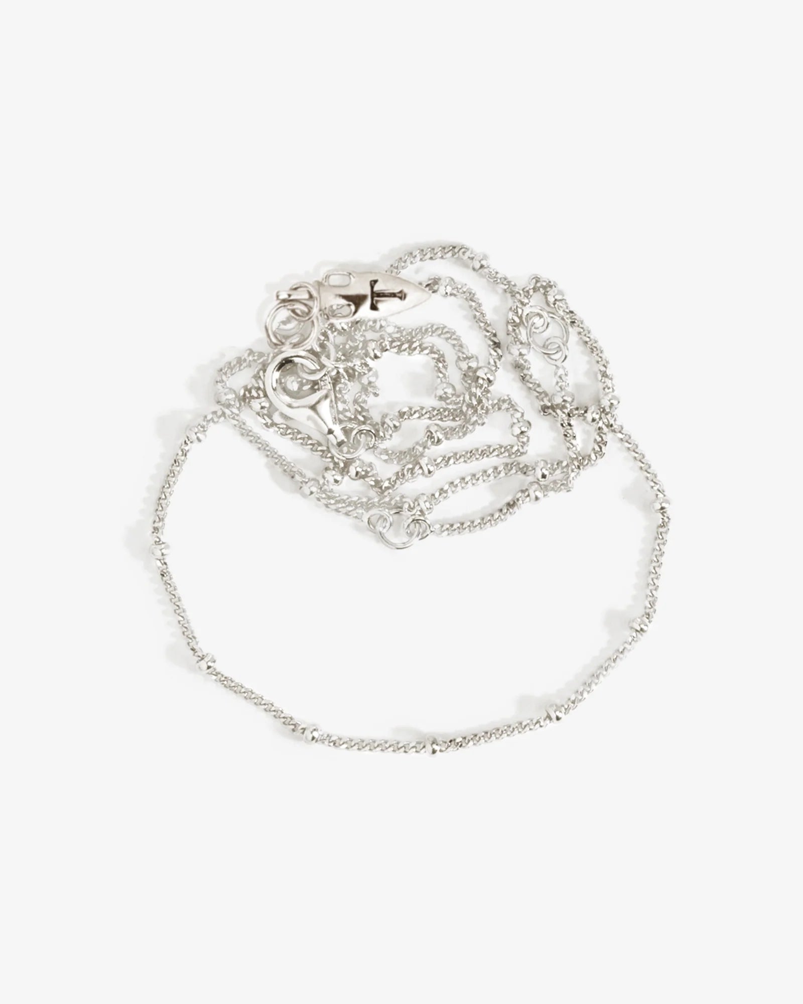 Fine Choker Necklace // Silver